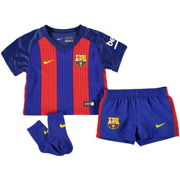 Ensemble Barcelone Bébé 2016/2017 Maillot Short Chaussettes Domicile