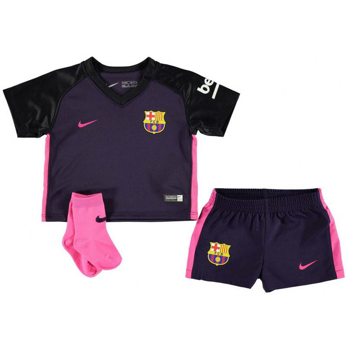 Ensemble Barcelone Bébé 2016/2017 Maillot Short Chaussettes Extérieur