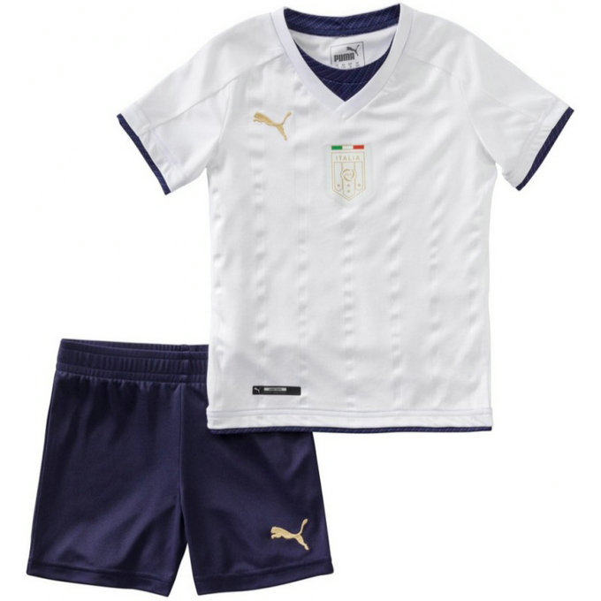 Ensemble Italie Enfant 2016/2017 Maillot Short Extérieur