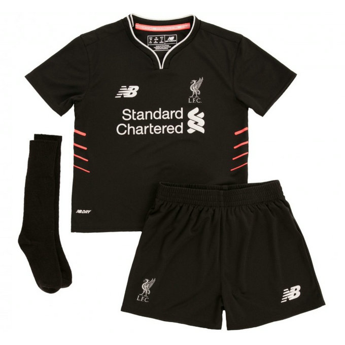 Ensemble Liverpool Enfant 2016/2017 Maillot Short Chaussettes Extérieur