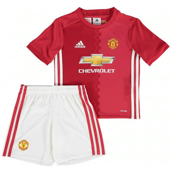 Ensemble Manchester United Enfant 2016/2017 Maillot Short Domicile