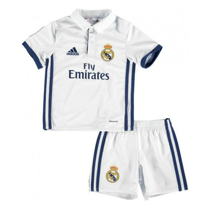 Ensemble Real Madrid Enfant 2016/2017 Maillot Short Domicile