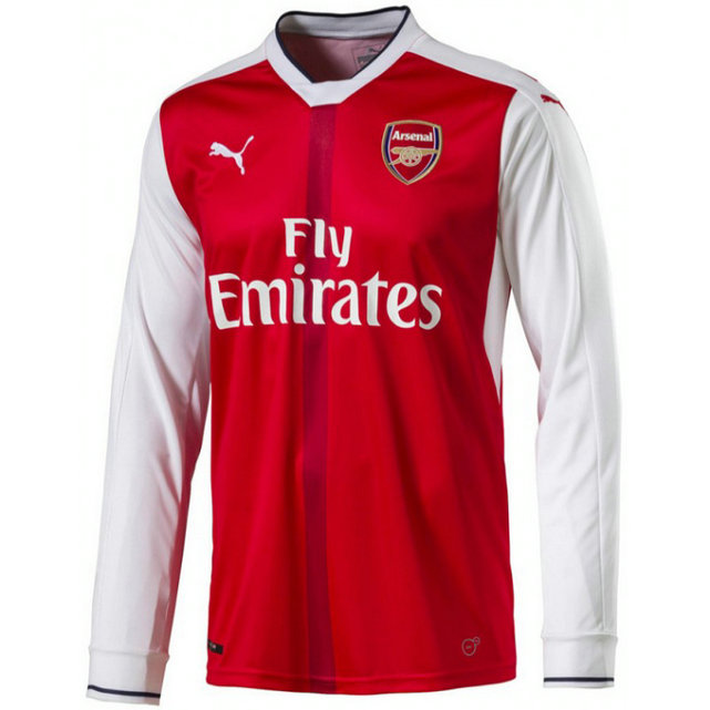 Maillot Arsenal Enfant 2016/2017 Domicile Manches Longues