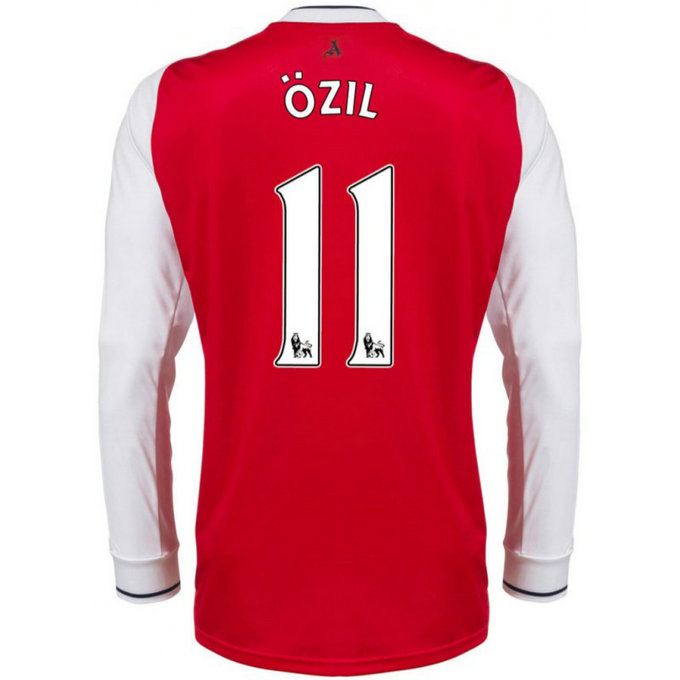 Maillot Arsenal OZIL 2016/2017 Domicile Manches Longues