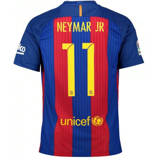 Maillot Barcelone Enfant NEYMAR 2016/2017 Domicile