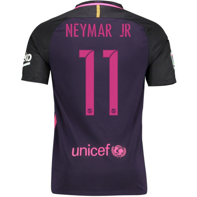 Maillot Barcelone Enfant NEYMAR 2016/2017 Extérieur