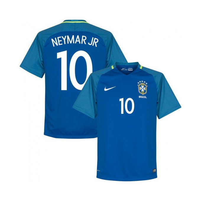 Maillot Bresil Enfant NEYMAR 2016/2017 JO 2016 Extérieur