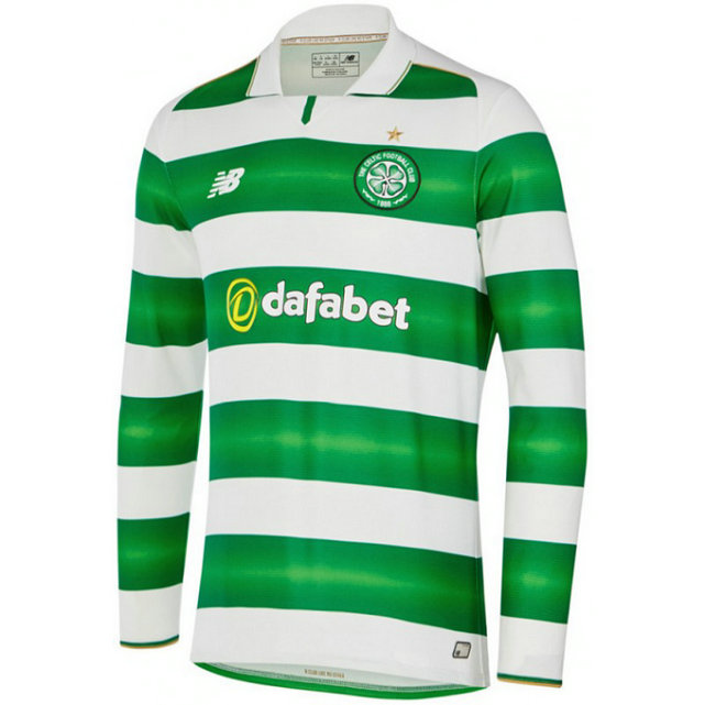 Maillot Celtic Glasgow 2016/2017 Domicile Manches Longues