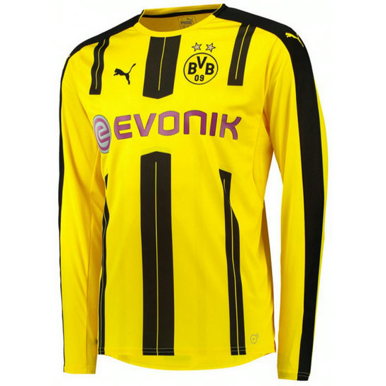 Maillot Dortmund Enfant 2016/2017 Domicile Manches Longues