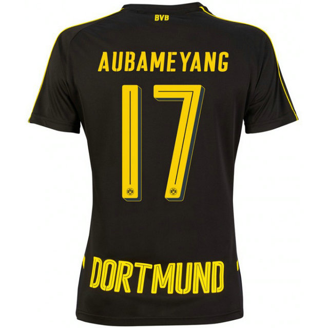 Maillot Dortmund Enfant AUBAMEYANG 2016/2017 Extérieur