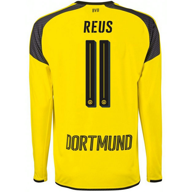 Maillot Dortmund REUS Ligue Des Champions 2016/2017 Manches Longues