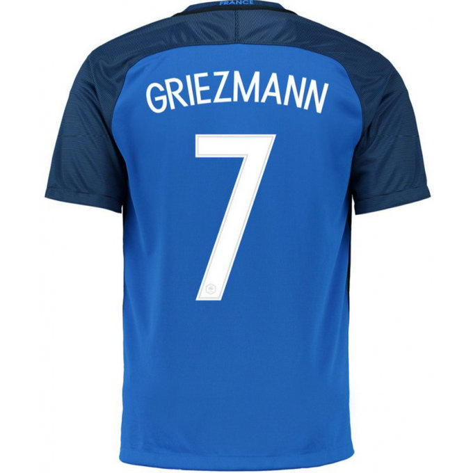 Maillot Equipe de France Enfant GRIEZMANN 2016/2017 EURO 2016 Domicile