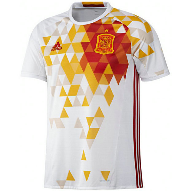 Maillot Espagne 2016/2017 EURO 2016 Extérieur