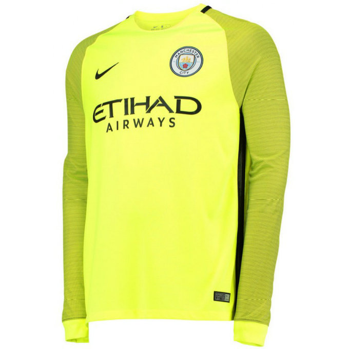 Maillot Gardien Manchester City 2016/2017 Domicile