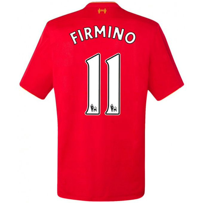 Maillot Liverpool Enfant FIRMINO 2016/2017 Domicile