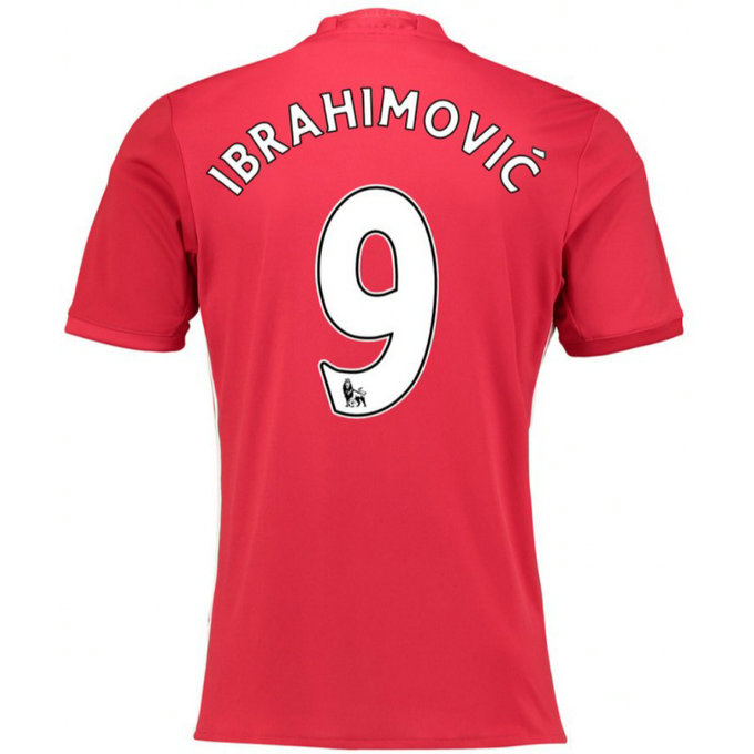 Maillot Manchester United Enfant IBRAHIMOVIC 2016/2017 Domicile