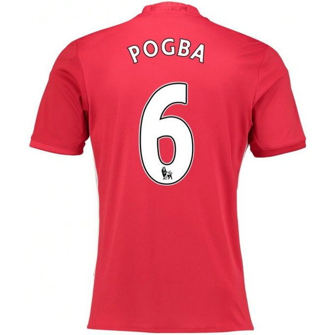 Maillot Manchester United Enfant POGBA 2016/2017 Domicile