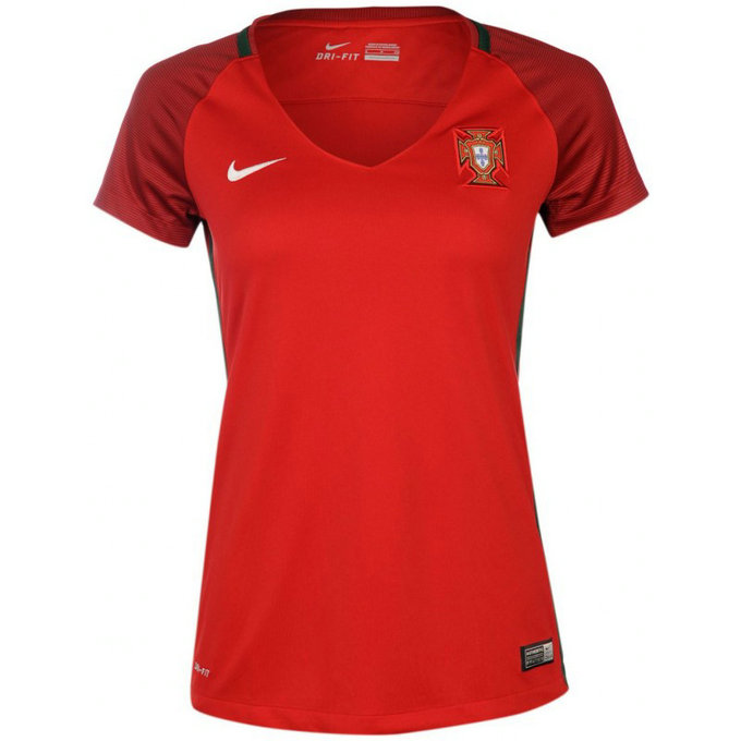 Maillot Portugal Femme 2016/2017 EURO 2016 Domicile