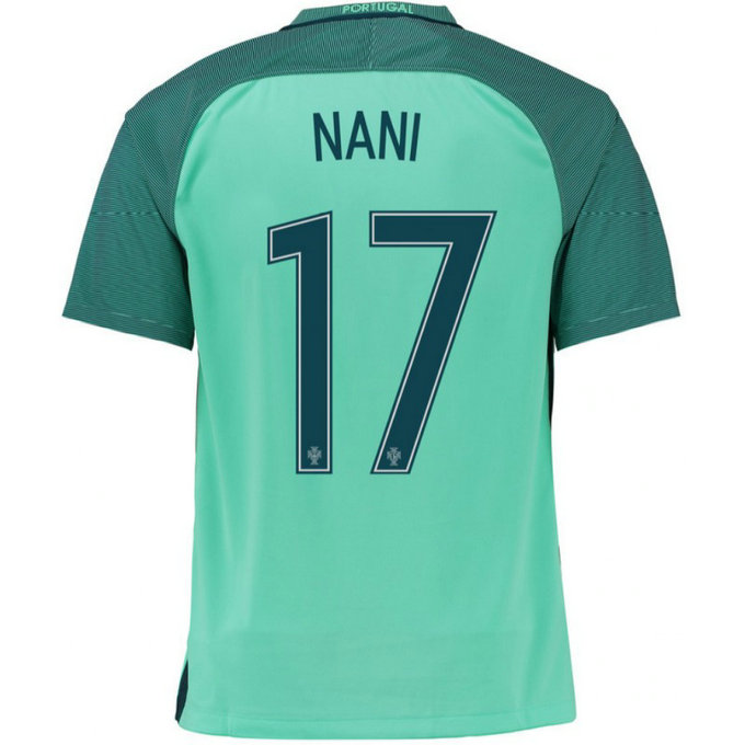 Maillot Portugal NANI 2016/2017 EURO 2016 Extérieur