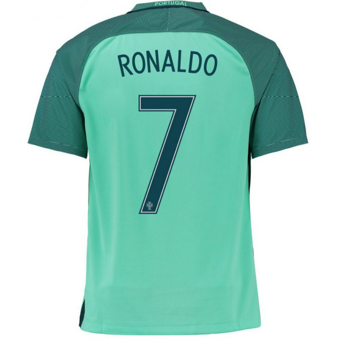 Maillot Portugal RONALDO 2016/2017 EURO 2016 Extérieur