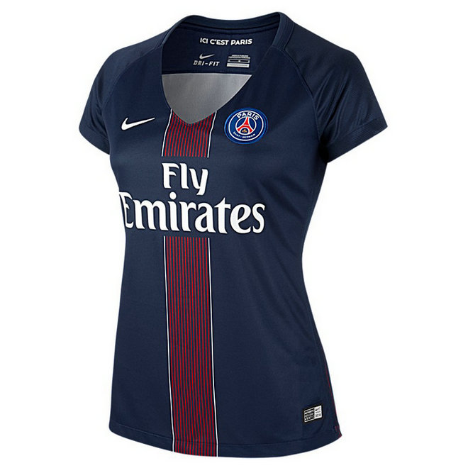 Maillot PSG Femme 2016/2017 Paris Saint Germain Domicile