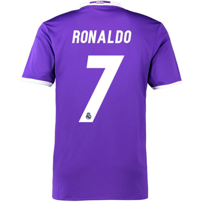 Maillot Real Madrid Enfant RONALDO 2016/2017 Extérieur