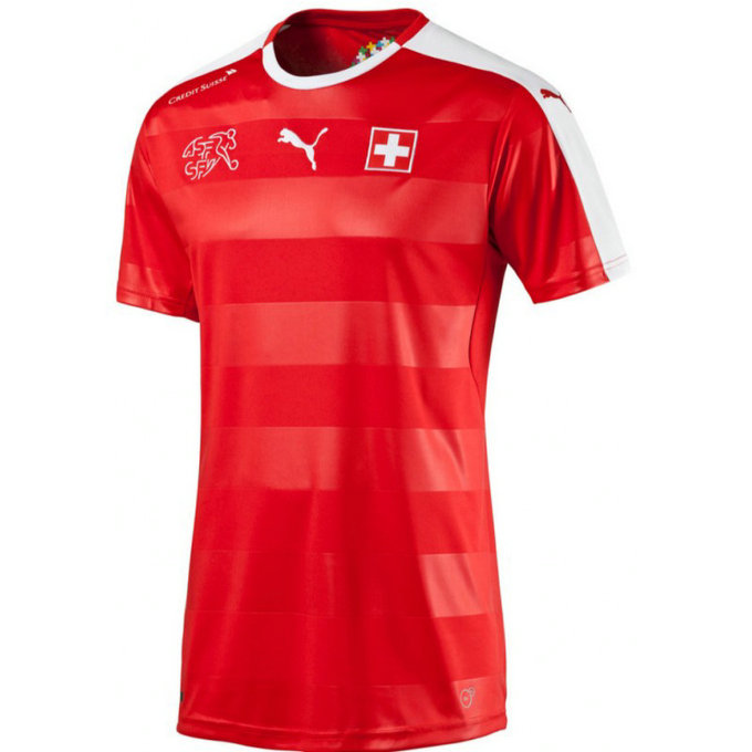 Maillot Suisse 2016/2017 EURO 2016 Domicile