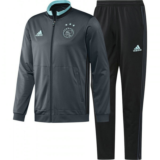 Survetement Ajax 2016/2017 Gris Destockage