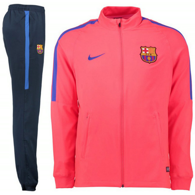 Survetement Barcelone 2016/2017 Orange