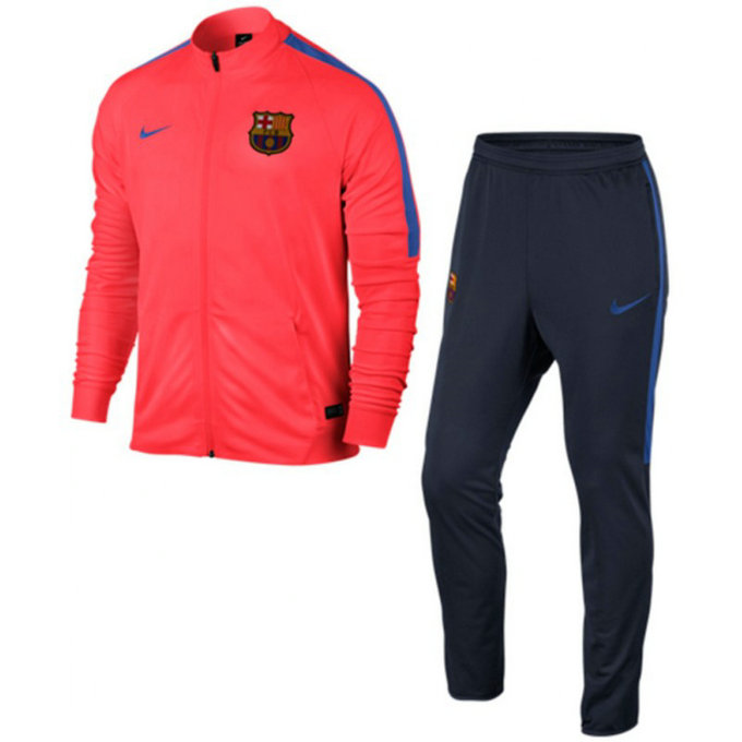 Survetement Barcelone 2016/2017 Orange