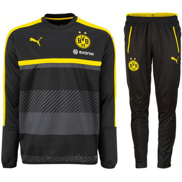 Survetement Dortmund 2016/2017 Sweat Noir 2