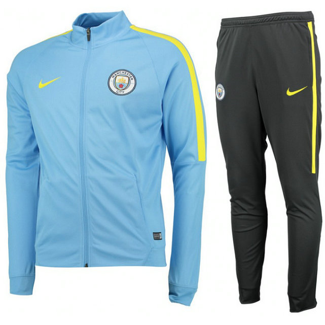 Survetement Manchester City 2016/2017 Bleu