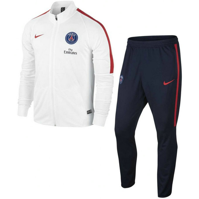 Survetement PSG 2016/2017 Blanc