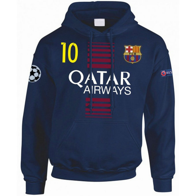 Sweat a Capuche Barcelone Enfant MESSI 2016/2017