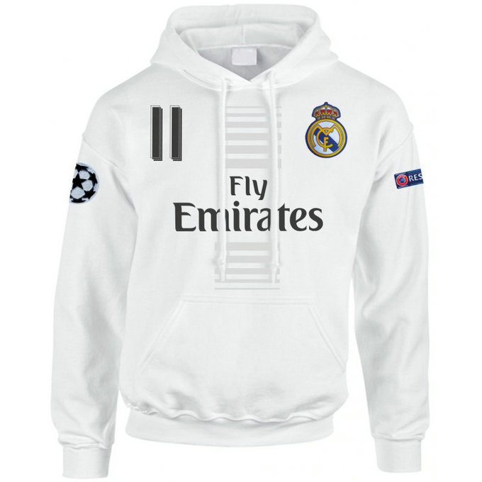 Sweat a Capuche Real Madrid BALE 2016/2017