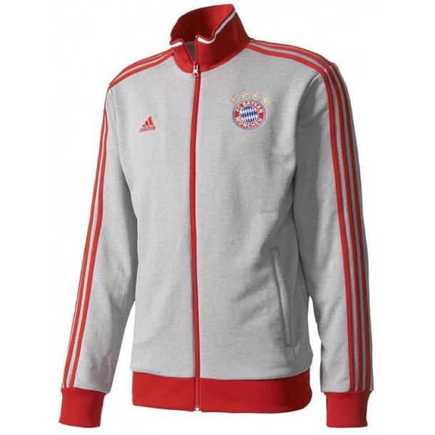 Veste Bayern 2016/2017 3s Gris Rouge