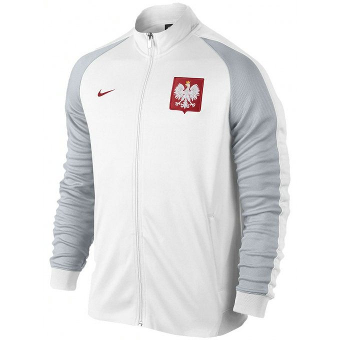 Veste Pologne 2016/2017 Euro 2016 Blanc