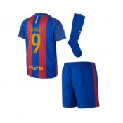 Ensemble Barcelone Enfant SUAREZ 2016/2017 Maillot Short Chaussettes Domicile Achat à Prix Bas