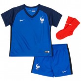 Magasin Ensemble Equipe de France Bébé 2016/2017 EURO 2016 Maillot Short Chaussettes Domicile Paris