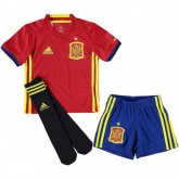 Acheter Nouveau Ensemble Espagne Enfant 2016/2017 EURO 2016 Maillot Short Chaussettes Domicile En Ligne