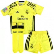 Ensemble Gardien Real Madrid Enfant 2016/2017 Maillot Short Chaussettes Extérieur Achat à Prix Bas