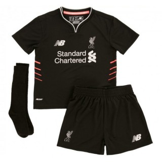 Ensemble Liverpool Enfant 2016/2017 Maillot Short Chaussettes Extérieur Soldes Marseille