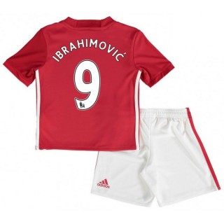 Ensemble Manchester United Enfant IBRAHIMOVIC 2016/2017 Maillot Short Domicile Paris