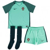 Rabais Ensemble Portugal Enfant 2016/2017 EURO 2016 Maillot Short Chaussettes Extérieur