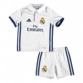 Ensemble Real Madrid Enfant 2016/2017 Maillot Short Domicile au Meilleur Prix