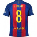 Maillot Barcelone Enfant INIESTA 2016/2017 Domicile Pas Cher Paris