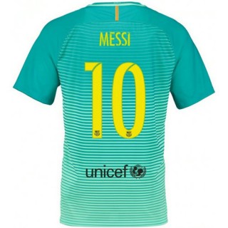 Rabais Maillot Barcelone Enfant MESSI 2016/2017 Third