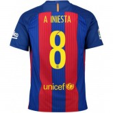 Soldes Maillot Barcelone INIESTA 2016/2017 Domicile