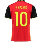 Maillot Belgique HAZARD 2016/2017 EURO 2016 Domicile Paris Boutique