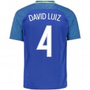 Paris Maillot Bresil DAVID LUIZ 2016/2017 JO 2016 Extérieur